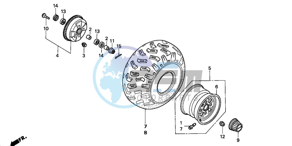 FRONT WHEEL