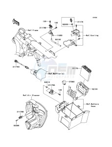 VN1700 CLASSIC TOURER VN1700C9F GB XX (EU ME A(FRICA) drawing Fuel Injection