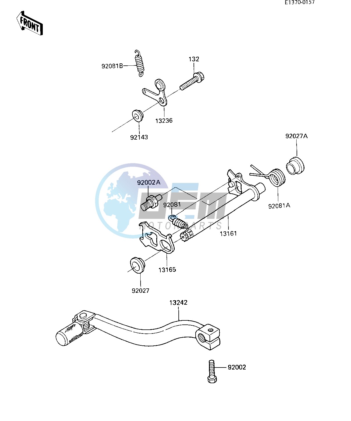 GEAR CHANGE MECHANISM