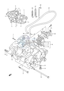 TS200R (E28) drawing CRANKCASE