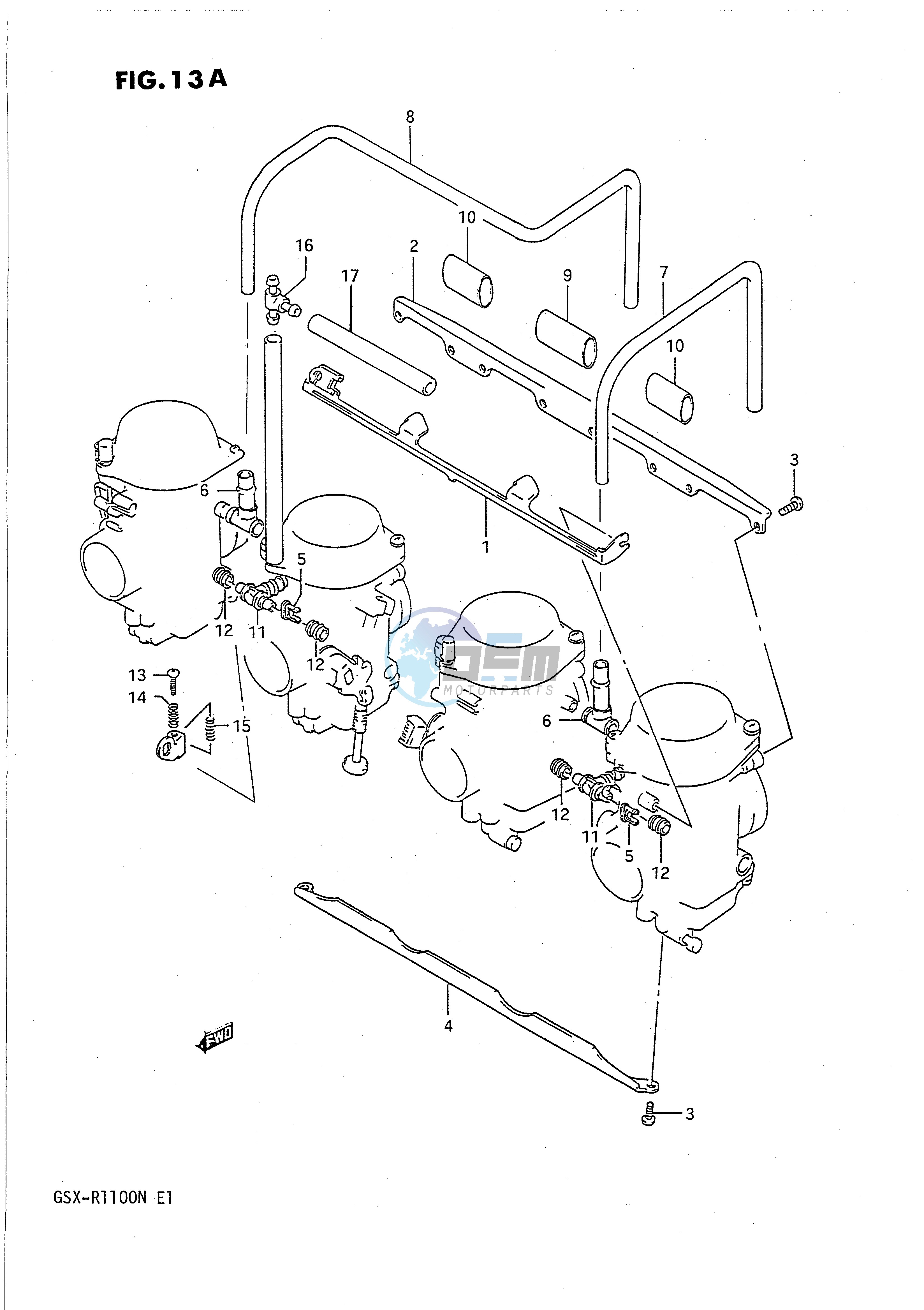 CARBURETOR FITTINGS (E18,E39)