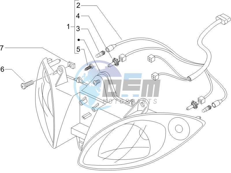 Head lamp - Turn signal lamps