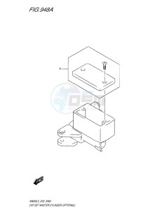 AN650Z ABS BURGMAN EXECUTIVE EU drawing CAP SET MASTER CYLINDER (OPTIONAL)