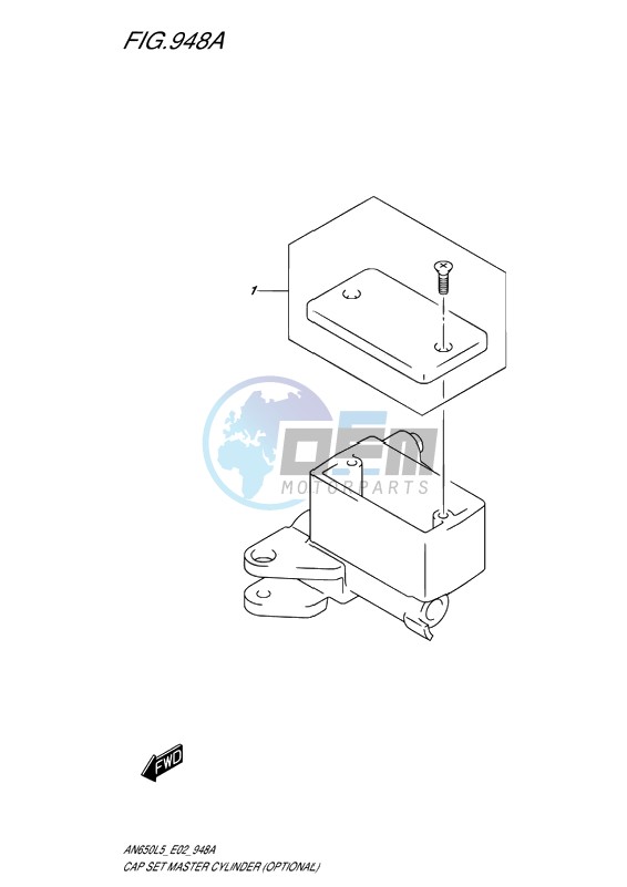 CAP SET MASTER CYLINDER (OPTIONAL)