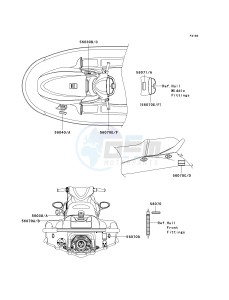 JT 1500 A [STX-15F] (A6F-A9F) A7F drawing LABELS