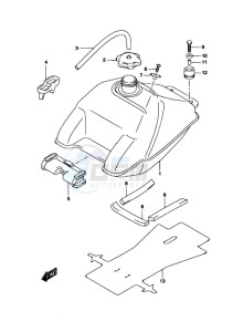 LT-Z90 drawing FUEL TANK