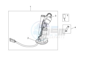 Griso V IE 850 drawing Internal fuel pump