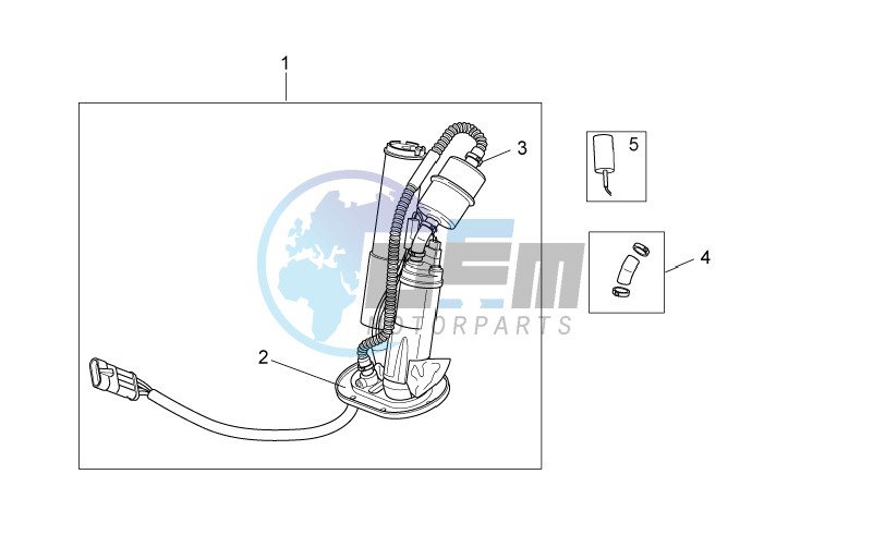 Internal fuel pump