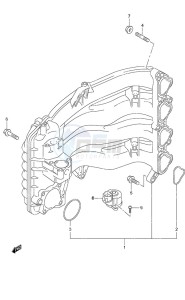 DF 90A drawing Intake Manifold