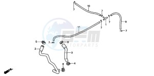 NV400C drawing AIR SUCTION VALVE PIPE