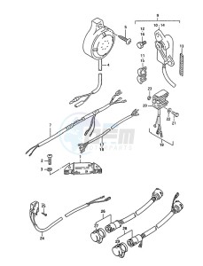 DT 75 drawing Electrical