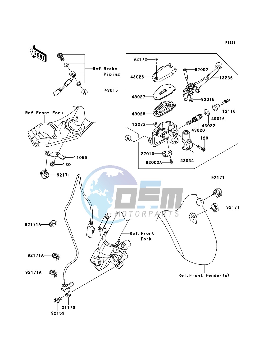 Front Master Cylinder