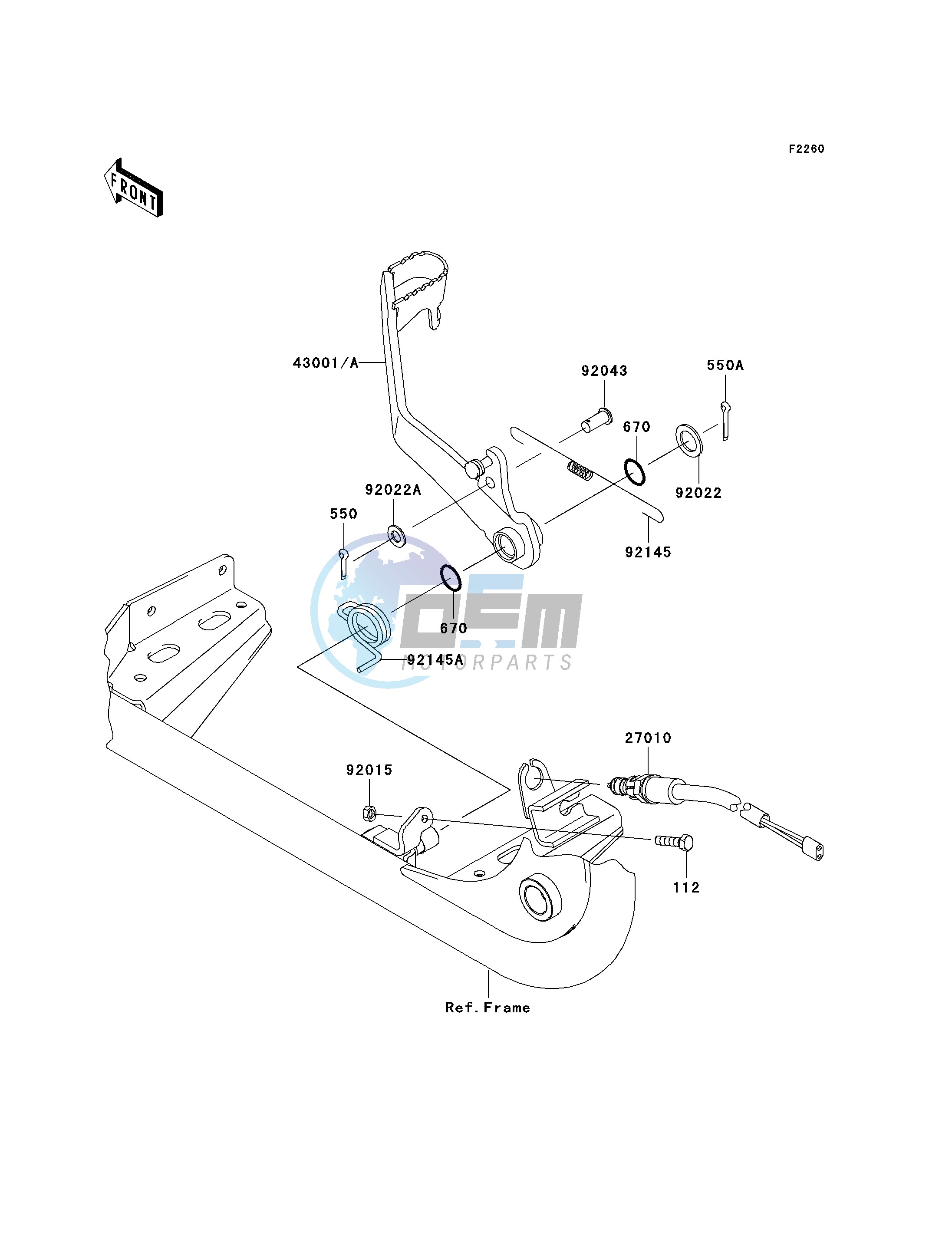 BRAKE PEDAL