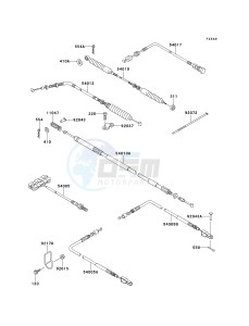 KAF 620 B [MULE 2520 TURF] (B6) [MULE 2520 TURF] drawing CABLES