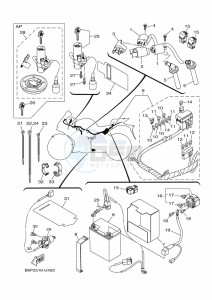 YZF250-A (B6P6) drawing ELECTRICAL 1