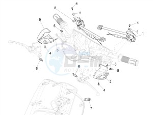 PRIMAVERA 150 4T 3V IGET ABS E4 (EMEA) drawing Selectors - Switches - Buttons