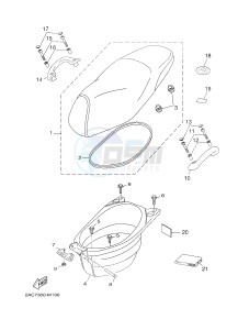 YN50FMU NEO'S 4 (B261 B261) drawing SEAT