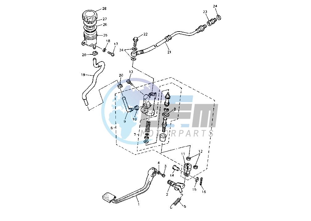 REAR MASTER CYLINDER