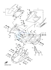 XJ6NA XJ6S 600 DIVERSION (S-TYPE) (36BH 36BJ) drawing SIDE COVER 2