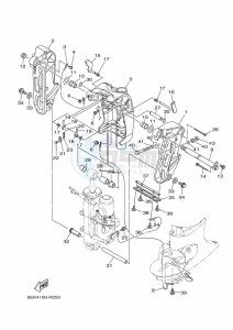 FL115BETX drawing FRONT-FAIRING-BRACKET