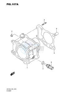 UH125 ABS BURGMAN EU drawing CYLINDER