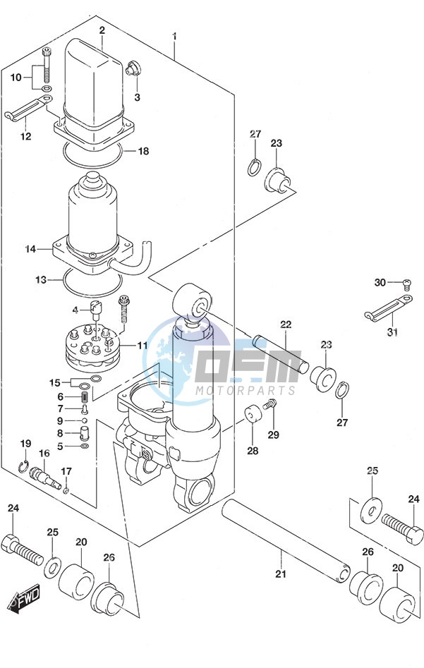 Tilt Cylinder