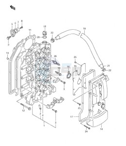 DF 90 drawing Cylinder Head