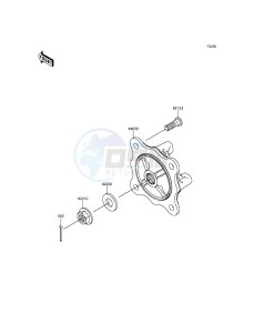 MULE PRO-DX KAF1000EGF EU drawing Front Hub