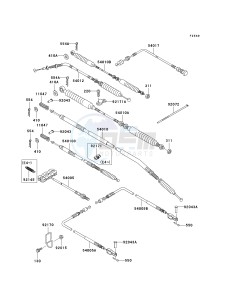 KAF 620 E [MULE 3010 4X4] (E1-E5) [MULE 3010 4X4] drawing CABLES