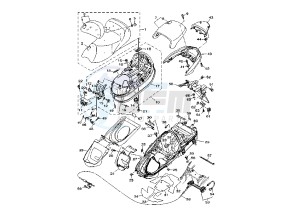 YP MAJESTY 400 drawing SEAT