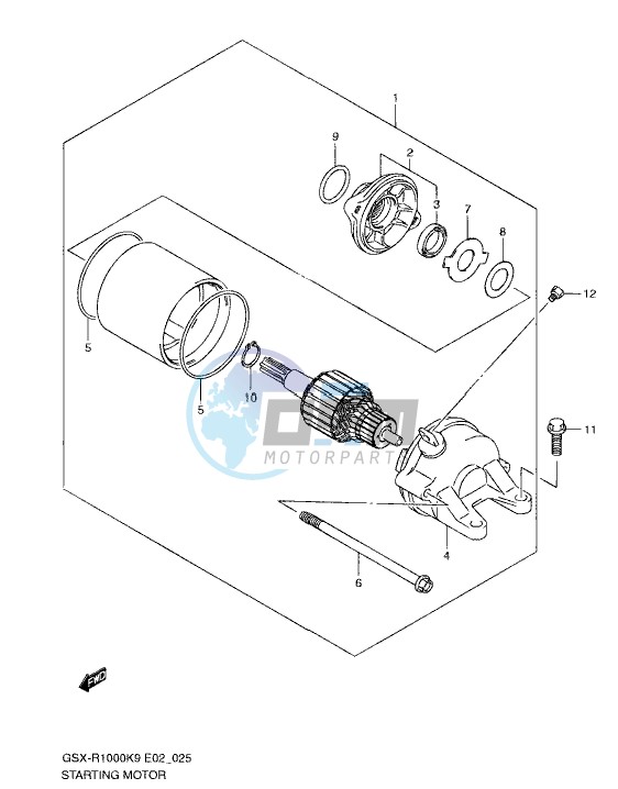 STARTING MOTOR