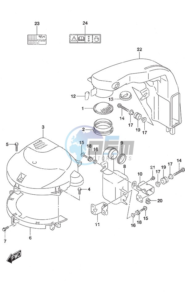 Silencer/Ring Gear Cover