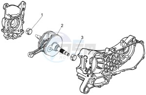 Liberty 50 4t RST Delivery drawing Crankshaft