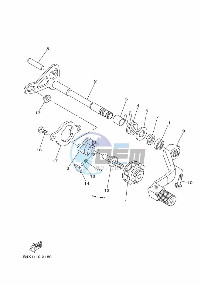 SHIFT SHAFT