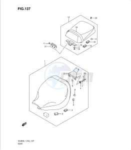 VL800 drawing SEAT (VL800CUEL1 E19)