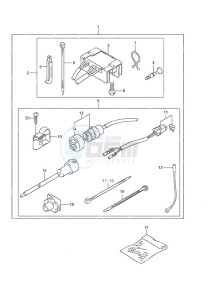 DF 9.9A drawing Electrical w/Manual Starter