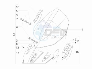 Nexus 500 SP e3 drawing Windshield