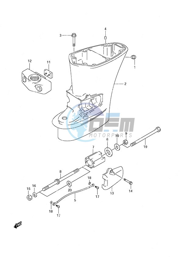 Drive Shaft Housing