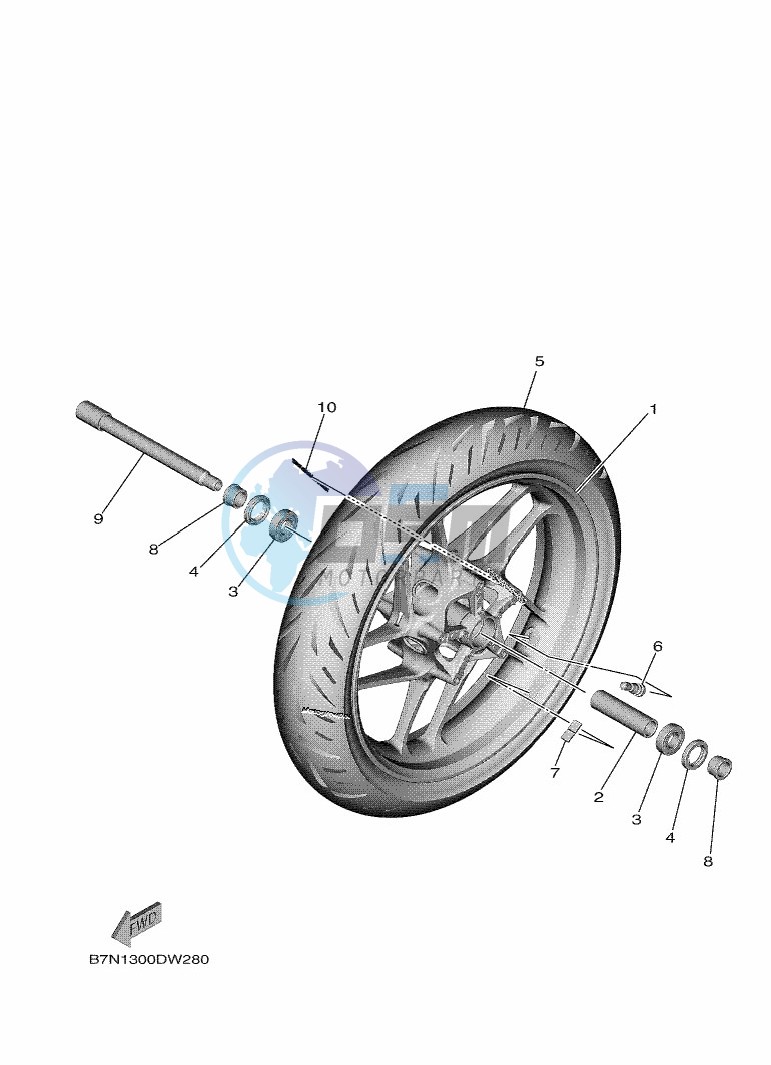 FRONT WHEEL