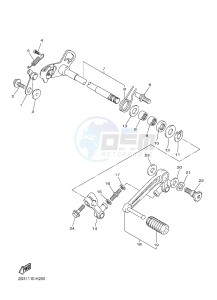 VMX17 VMAX17 1700 VMAX (2S3W) drawing SHIFT SHAFT