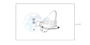 CBR600RRB drawing FENDER RR