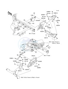 KAF 950 F [MULE 4010 DIESEL 4X4] (F9F-FAF) FAF drawing FLAP