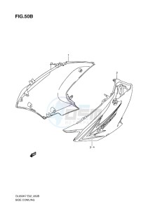 DL 650 V-STROM EU-UK drawing SIDE COWLING