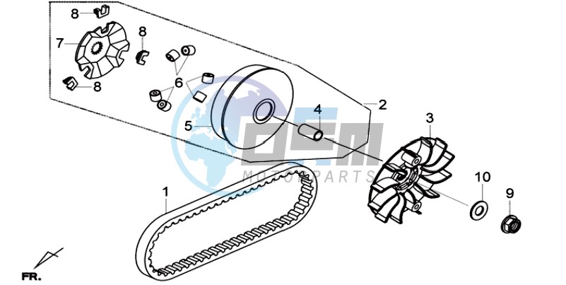 CLUTCH / V BELT