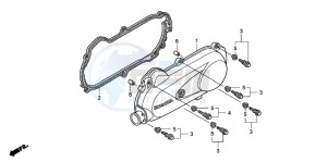 NVS504SH 502 drawing LEFT SIDE COVER