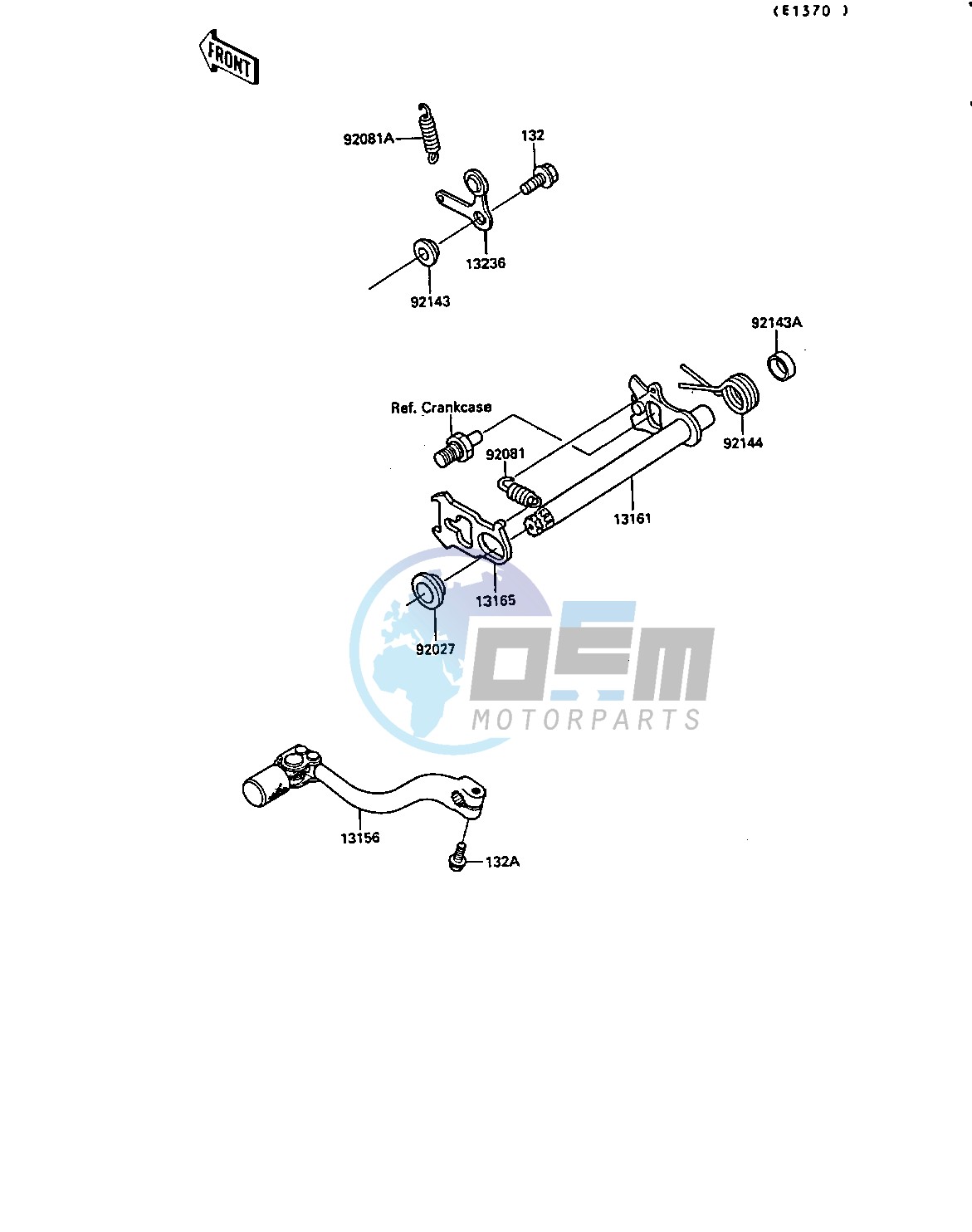 GEAR CHANGE MECHANISM