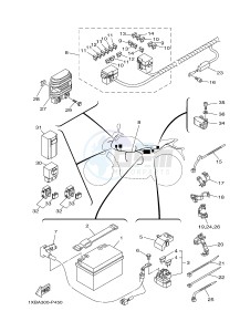 MT07A MT-07 ABS 700 (1XBH 1XBJ) drawing ELECTRICAL 1