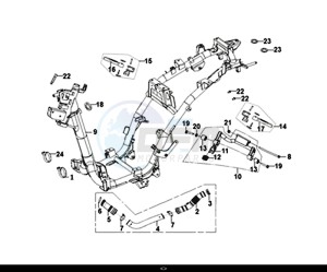 SYMPHONY CARGO 50 (AY05W7-EU) (L7-M0) drawing FRAME BODY ENGINE MOUNT