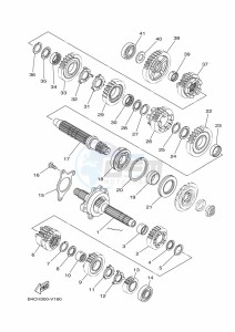 MT-07 MTN690 (BATS) drawing TRANSMISSION