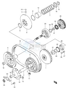 LT-A500F (E3-E28) drawing TRANSMISSION (1)(MODEL Y)